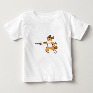 Camiseta Para Bebê Cão nas Trevas com Dart.PNG