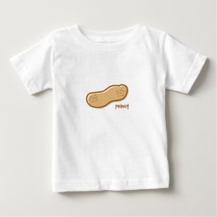 Camiseta Para Bebê Capa longa infantil do amendoim