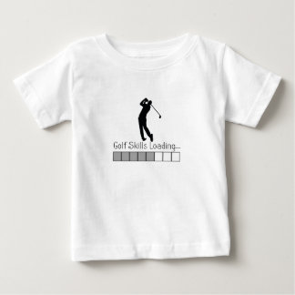 Camiseta Para Bebê Capacidades de golfe carregando Golfe de Cute, Gol