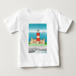 Camiseta Para Bebê Cape Agulhas Lighthouse SHIRT AMAZON