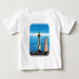 Camiseta Para Bebê Cape Henry Lighthouse Virginia Chesapeake Bay