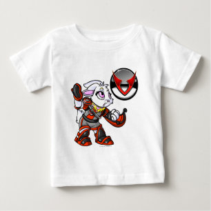 Camiseta Para Bebê Capitão 1 da equipe da estação espacial de