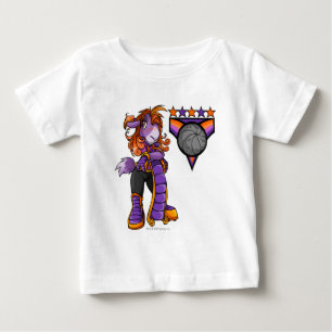 Camiseta Para Bebê Capitão 1 da equipe de Kreludor