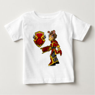 Camiseta Para Bebê Capitão 1 da equipe de Shenkuu