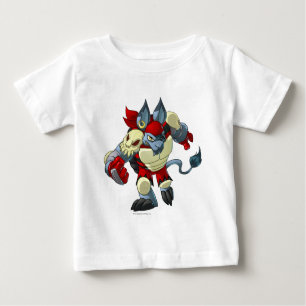 Camiseta Para Bebê Capitão 2 da Equipe da Ilha Krawk