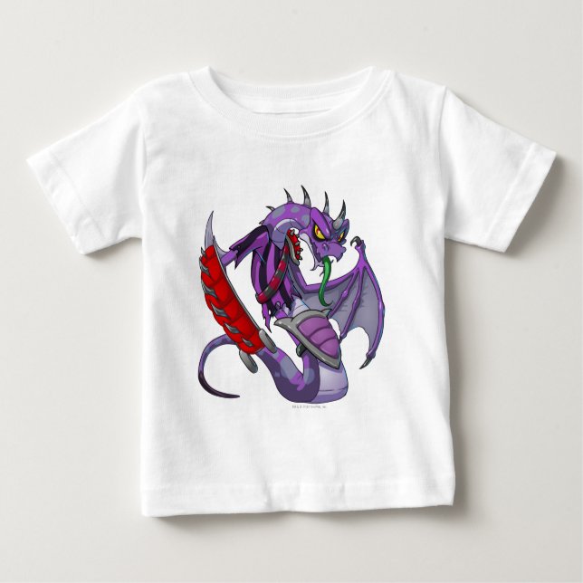 Camiseta Para Bebê Capitão 2 da Equipe de Citadel Darigan (Frente)