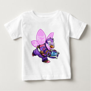 Camiseta Para Bebê Capitão 2 da equipe de Faerieland