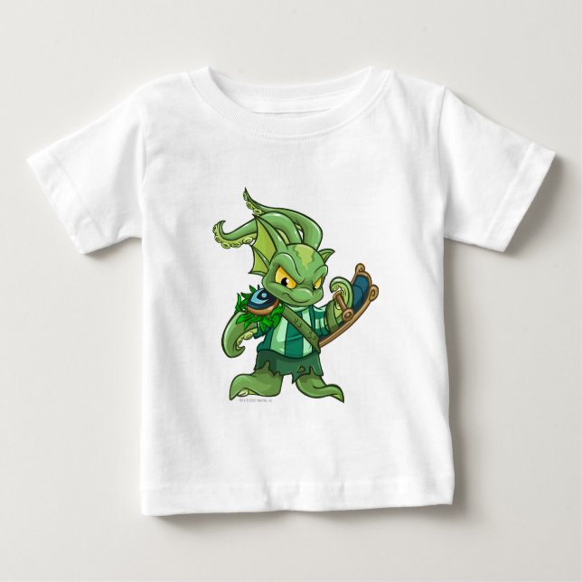 Camiseta Para Bebê Capitão 2 da equipe de Maraqua (Frente)