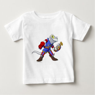 Camiseta Para Bebê Capitão 2 da equipe de Meridell
