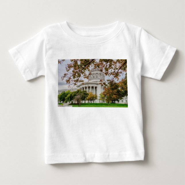 Camiseta Para Bebê Capitólio do Autumn MO (Frente)