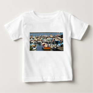 Camiseta Para Bebê Capri, Italia, barcos, t-shirt