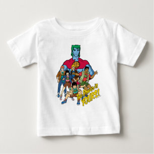 Camiseta Para Bebê Captain Planet Group Graphic - The Power Is Yours!