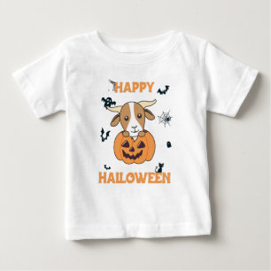 Camiseta Para Bebê Capuchinho Feliz Halloween