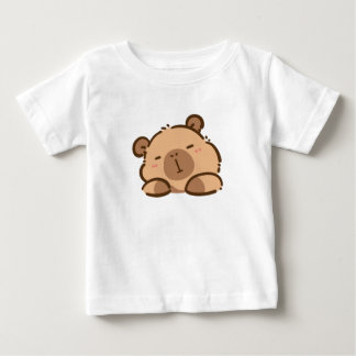 Camiseta Para Bebê Capybara