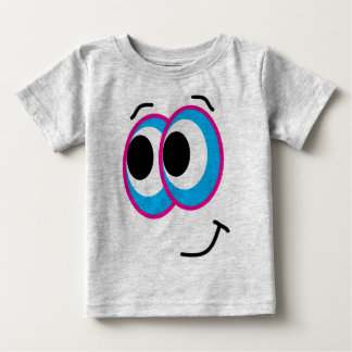 Camiseta Para Bebê Cara