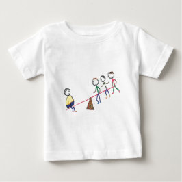 Camiseta Para Bebê Cara De Gordura Na Seda