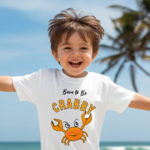 Camiseta Para Bebê Caranguejo pequeno