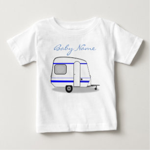 Camiseta Para Bebê Caravana fina dinamizada Thunder_Cove