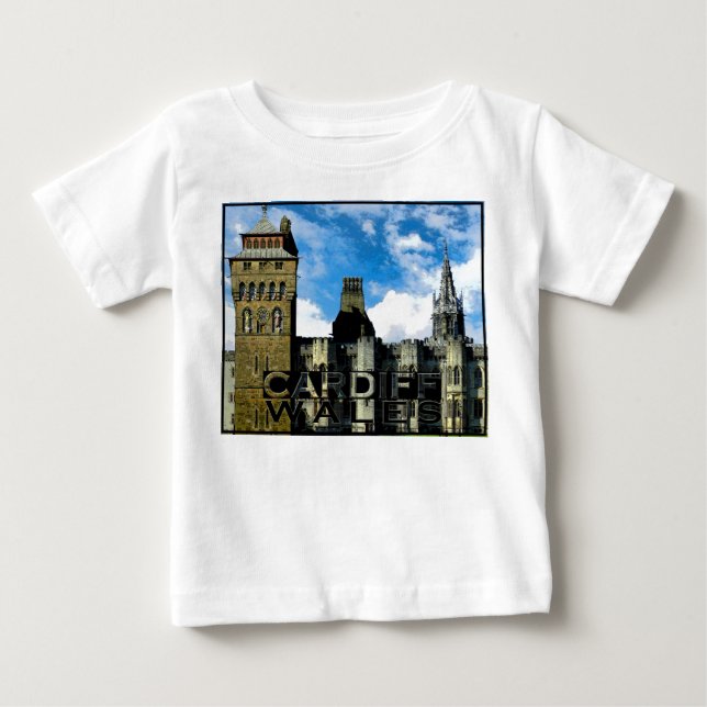 Camiseta Para Bebê Cardiff (Frente)