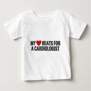 Camiseta Para Bebê Cardiologista