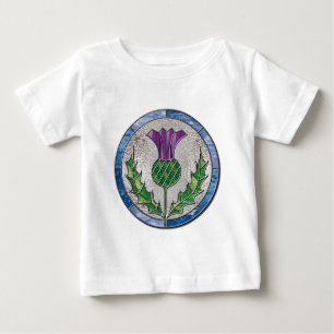 Camiseta Para Bebê Cardo de vidro