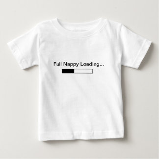 Camiseta Para Bebê Carga completa da fralda