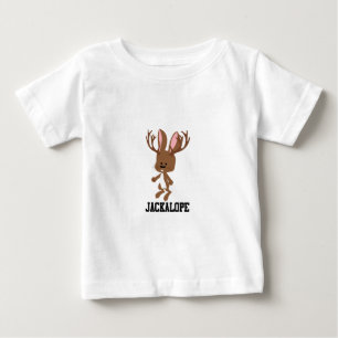 Camiseta Para Bebê Caricatura bonita Jackalope