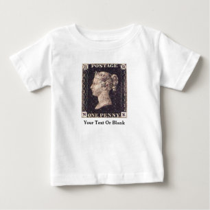 Camiseta Para Bebê Carimbo de Penny Black