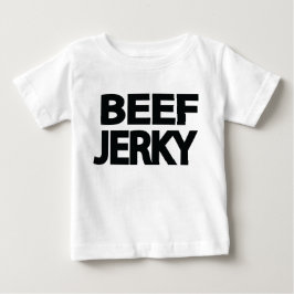 CAMISETA PARA BEBÊ CARNE DE BOI DEFUMADA