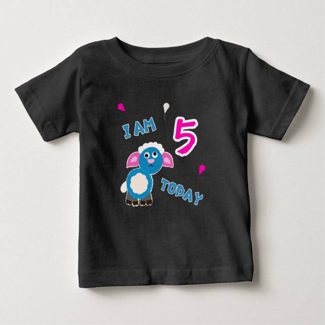 Camiseta Para Bebê Carneiro (Frente)