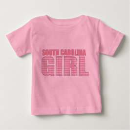 Camiseta Para Bebê Carolina do Sul
