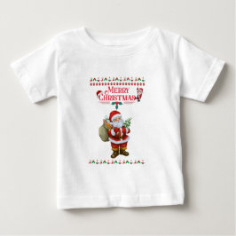Camiseta Para Bebê Caros papais noeis | Casado Natal 2024