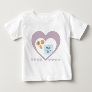 Camiseta Para Bebê Caros Papais noeis - Traga Brinquedos