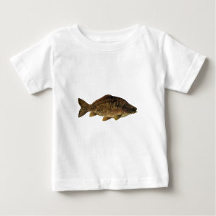 Camiseta Para Bebê Carpa de espelho