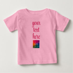 Camiseta Para Bebê Carregar Imagem de Imagem Adicionar Modelo de Text