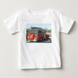 Camiseta Para Bebê Carrinha Woodie