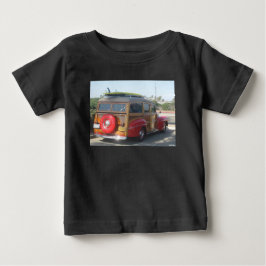 Camiseta Para Bebê Carrinha Woodie