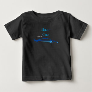 Camiseta Para Bebê Carrinho de Bebê de Verão
