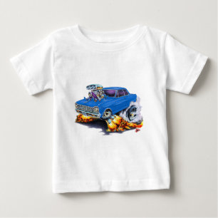 Camiseta Para Bebê Carro 1962-65 do azul da nova
