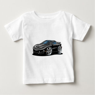 Camiseta Para Bebê Carro 1998-02 preto do transporte Am