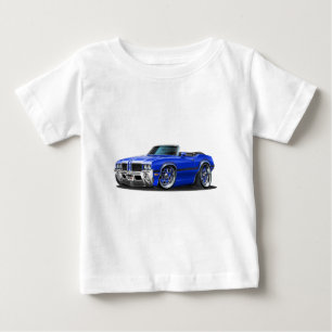 Camiseta Para Bebê Carro do azul do cutelo dos velhos