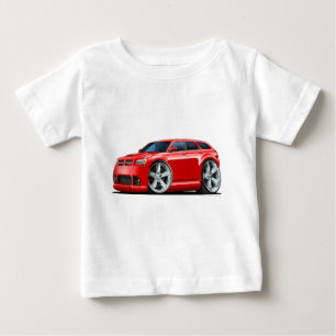 Camiseta Para Bebê Carro do vermelho do magnum de Dodge
