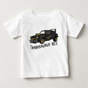 Camiseta Para Bebê Carro Trabant Alemão-Leste Personalizado