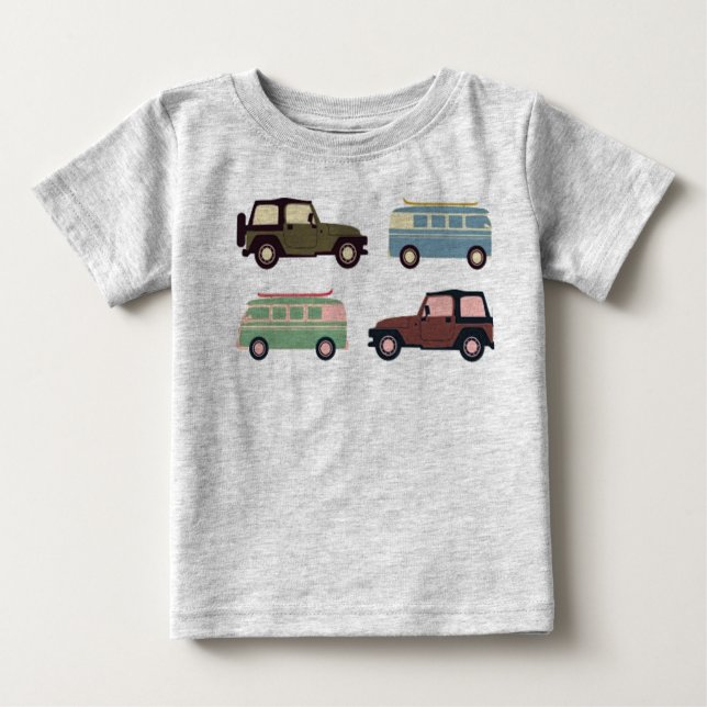 Camiseta Para Bebê Cars sweater (Frente)