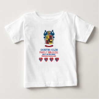 CAMISETA PARA BEBÊ CARSTEN KILDE FAMILY REUNION BABY TSHIRT