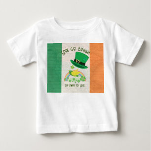 Camiseta Para Bebê Cartão de Voo Sortudo do Shoemaker