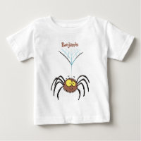 Cartografia engraçada e fofa da aranha