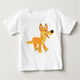 Camiseta Para Bebê Cartoon Bonito Dingo Baby T-Shirt
