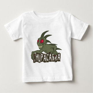 Camiseta Para Bebê Cartoon Chupacabra