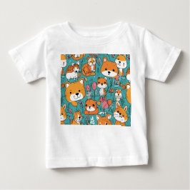 Camiseta Para Bebê Cartoon Craze: Adorable Baby Tee Collection"?